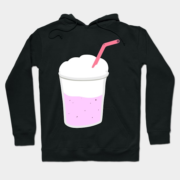 Milkshake | Icecream Drink Hoodie by LillaTheLamb